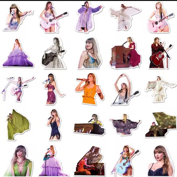 Taylor Swift The Eras Tour Stickers (50pcs) - Picture 3 of 4